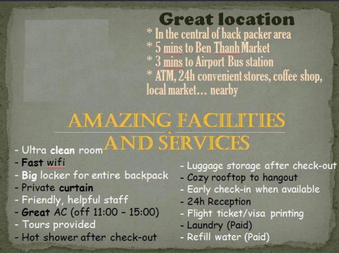 Joy Hostel Ho Chi Minh-byen Eksteriør bilde